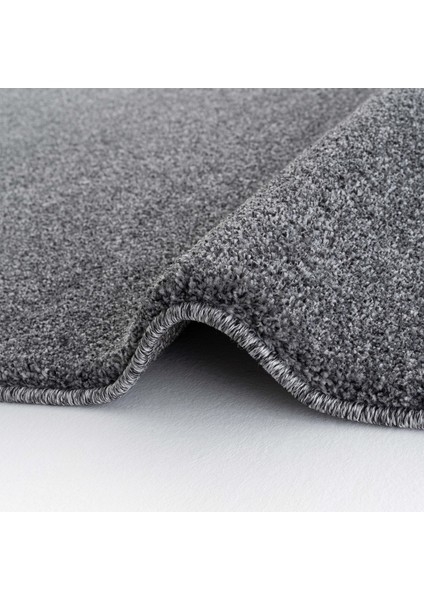 Plain Antrasit Salon Halısı Yumuşak Çocuk Odası Halısı Kesme Yolluk Koridor Halı Dokuma Büyük Halı indirimleri