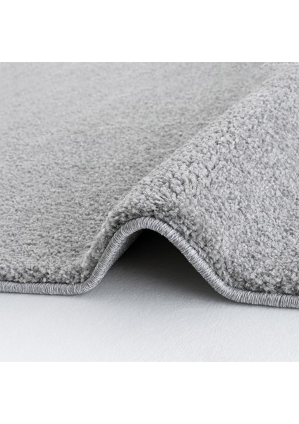 Plain Gri Salon Halısı Yumuşak Çocuk Odası Halısı Kesme Yolluk Koridor Halı Makine Dokuma Büyük Halı indirimleri