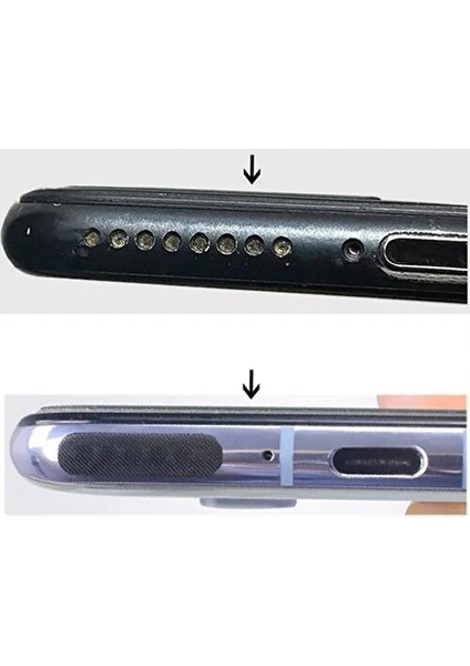 7 Takım 14 Adet Cep Telefonu Hoparlörü Için Toz Önleyici Sticker-Telefon Hoparlör Koruyucu 1.6 Cm-2.2 cm modelleri