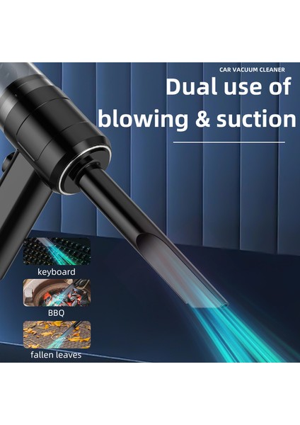 Kablosuz Araba Süpürgesi - Gri (Yurt Dışından) fiyatları