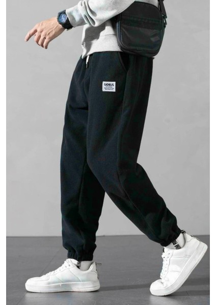 Genıus Store Erkek Polar Kumaş Oversize Erkek Eşofman Altı indirimleri