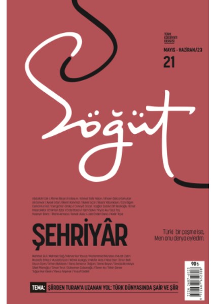 Söğüt 21. Sayı Mart - Nisan 2023