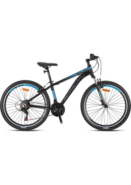 XC75 - 26" Mtb Erkek - V-Fren Mat Siyah Mavifüme