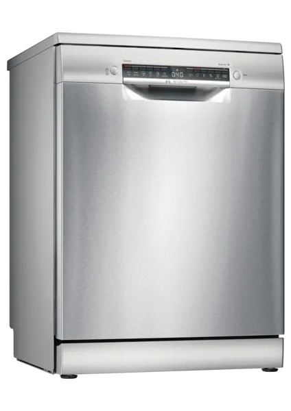 SMS4IKI62T 60 cm Gümüş Inox Serie 4 Solo Bulaşık Makinesi