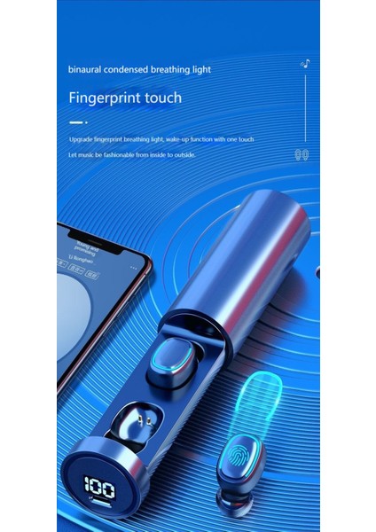 Kablosuz Kulak Içi Çek-Çıkar Dijital Dokunmatik Bluetooth Kulaklık (Yurt Dışından) modelleri