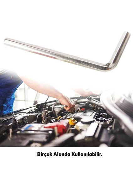Eltos Allen Alyan Anahtar 5 mm Altıgen Vida Somun Sıkma Sökme ECA005