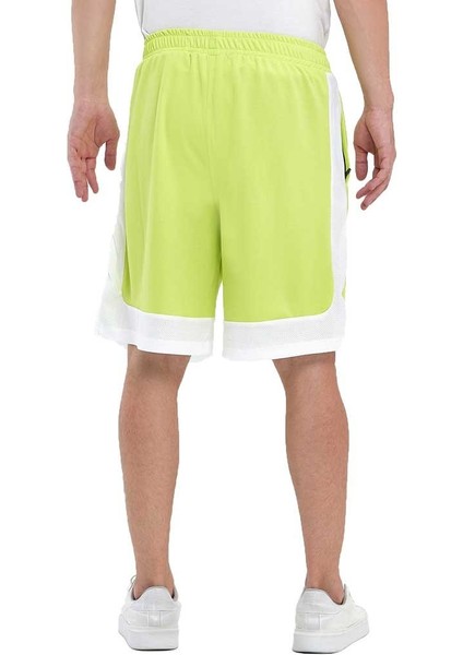 File Şeritli Jakaralı Polyester Erkek Spor Şort indirimleri