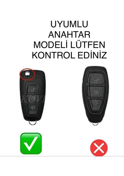 Focus Mondeo Transit Tourneo Custom Smax Ranger Anahtar Koruma Kılıfı