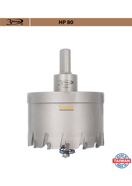 76 mm TCT Uzun Delik Testeresi HP80