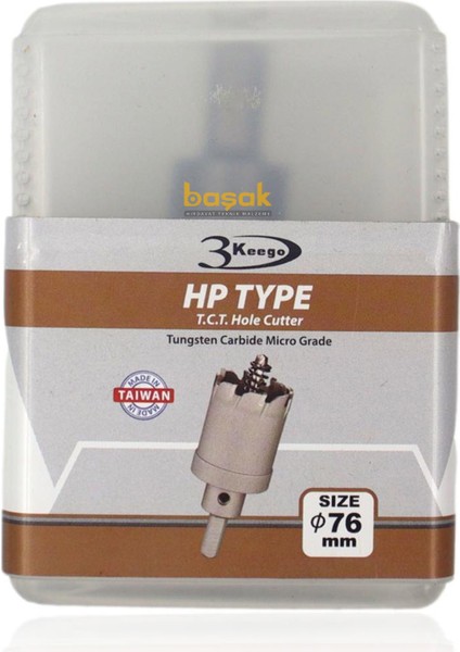 76 mm TCT Uzun Delik Testeresi HP80