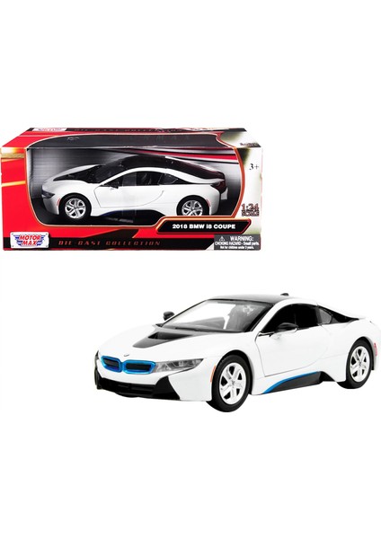 1:24 Bmw I8 Diecast Model Araba Mavi