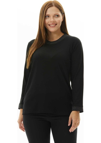 Büyük Beden Renkli Ribanalı Uzun Kol Bluz indirimleri