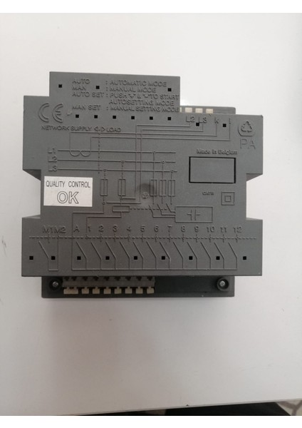 RVC6-1/5A Kontrol Panel
