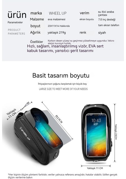 Bisiklet Sürüş Ekipmanı Çantası (Yurt Dışından) fiyatları