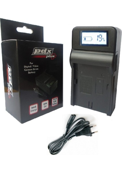 Sony HXR MC1500, MC2500, HVR Başta olmak üzere F serisi birçok bataryayı şarj eder. modelleri