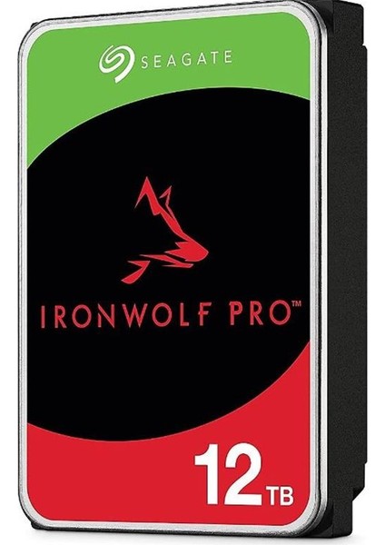 12 Tb Seagate 3.5 Ironwolf Pro Sata3 7200RPM 256MB ST12000NT001 (Resmı Dıst Garantılı)