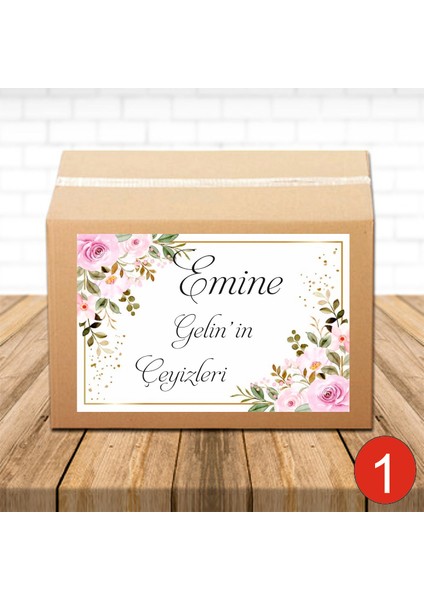 Çeyiz Kolisi Etiketi 10 Adet A3 Ebat 30X42 fiyatları