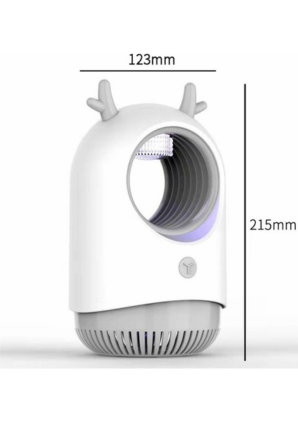 USB Fotokatalist Sivrisinek Lambası LED Inhalasyon Sessiz Sivrisinek Katili (Yurt Dışından)