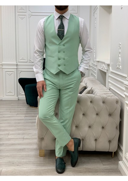 Erkek Takım Elbise Kırlangıç Yaka Italyan Kesim Slim Fit Ceket Yelek Pantolon fiyatları