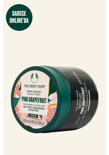 The Body Shop Pink Grapefruit Body Yogurt 15 Saniyede Emilen Vücut Nemlendiricisi 200 ML