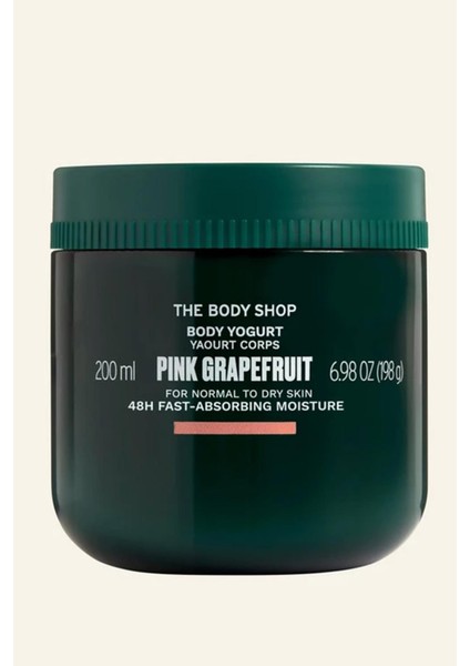 The Body Shop Pink Grapefruit Body Yogurt 15 Saniyede Emilen Vücut Nemlendiricisi 200 ML