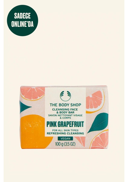 The Body Shop Pink Grapefruit Yüz ve Vücut Sabunu 100 Gr