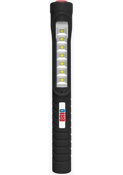 Mıknatıslı Kalem Led Lamba Micro Usb Girişli Oto Tamirci Lambası, El Feneri 7 + 1 Kalem Lamba