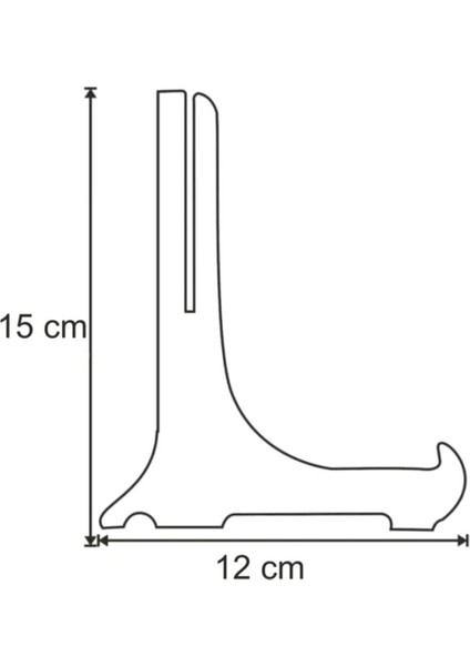 5 Adet Ahşap Çerçeve Tabak Teşhir Ayağı Standı Sergi Ayak modelleri