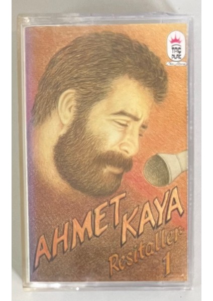 Ahmet Kaya Resitaller 1 Kaset (Orjinal Dönem Baskı)