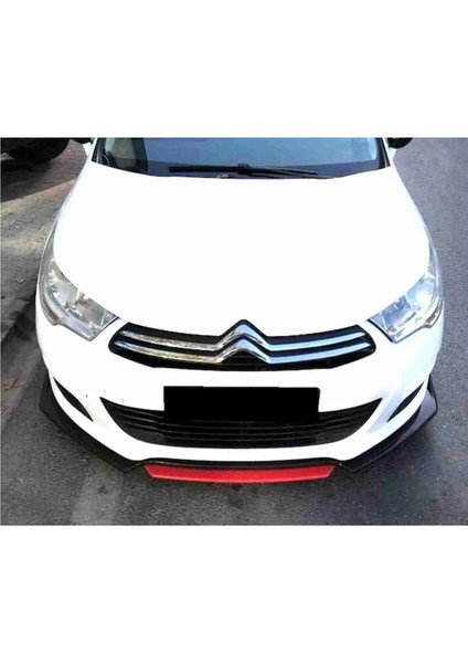 Dkelektronik Cıtroen C4 Lip 4 Parça Kırmızı / Tampon Eki fiyatları
