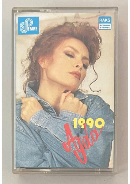 Ajda Pekkan 1990 Kaset (Orjinal Dönem Baskı)