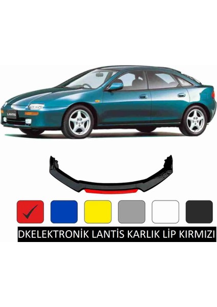 Dkelektronik Lantis Lip 4 Parça Kırmızı / Tampon Eki
