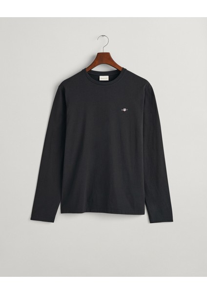 Erkek Siyah Regular Fit Bisiklet Yaka T-Shirt 2004049.5 modelleri