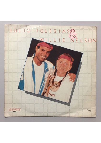 Julio Iglesias Willie Nelson Lp