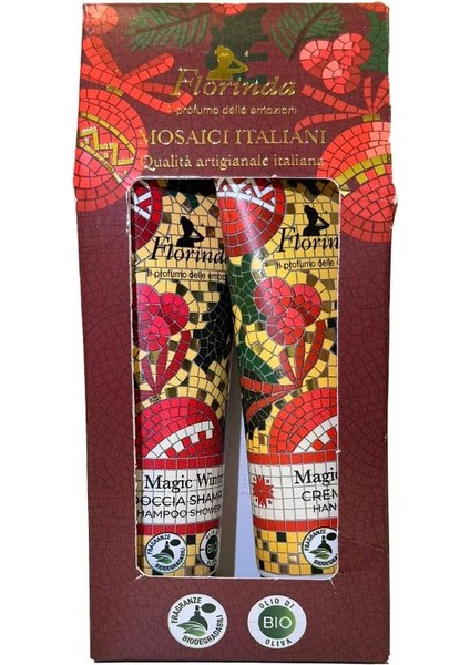 Natale Mosaico Noel El Kremi ve Duş Şampuanı 2X30ML 2li Set
