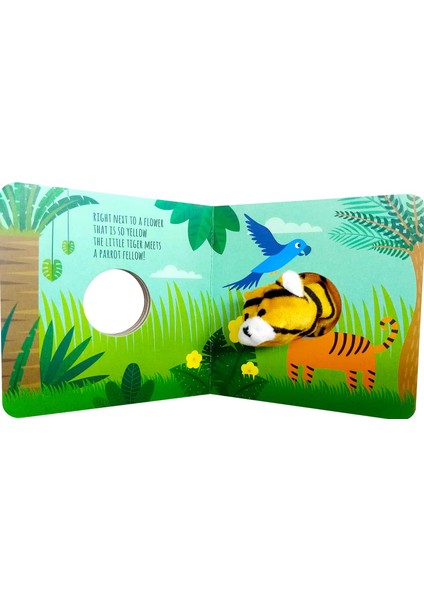 Little Tiger Finger Puppet Book