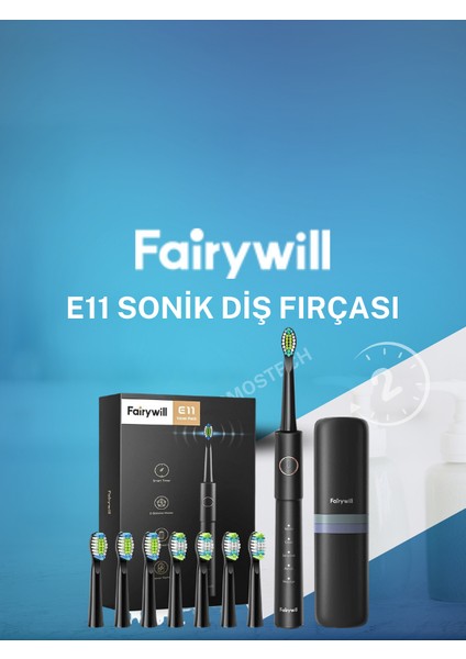 E11 Sonic Elektrikli Diş Fırçası