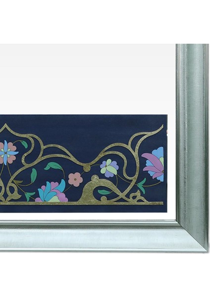 EL İŞÇİLİĞİ AYNALI TEZHİP TABLO 103*88 cm - 5822