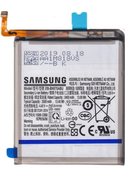 Samsung Galaxy Note 10 Pil Batarya