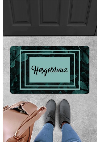 Kapı Önü Paspası Vinil Kaymaz Tabanlı