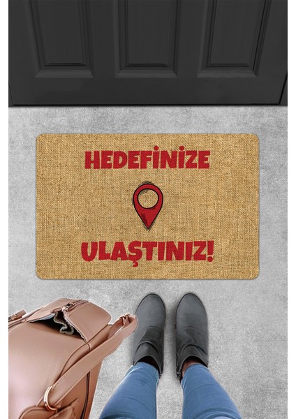 Kapı Önü Paspası Vinil Kaymaz Tabanlı