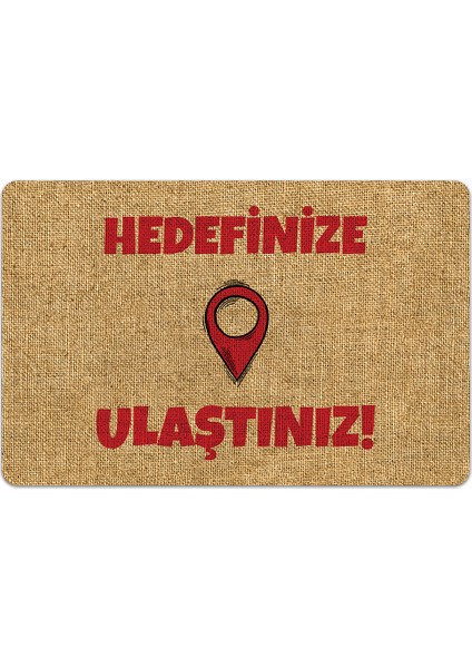 Kapı Önü Paspası Vinil Kaymaz Tabanlı