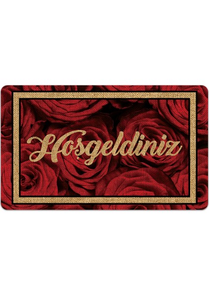Kapı Önü Paspası Vinil Kaymaz Tabanlı