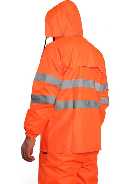 Bestguard Yağmurluk Oxford Reflektörlü Turuncu Takım modelleri