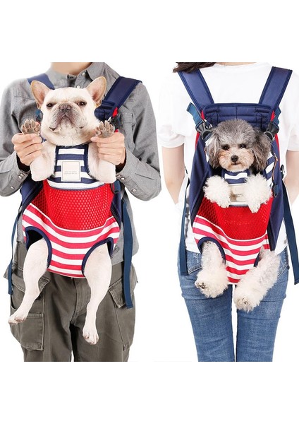 Bir Pet Sırt Çantası Taşıma Köpek Sırt Çantası Seyahat Büyük Çanta Köpek Chihuahua Pet Köpekler Kedi Dış Mekan Malzemeleri Için Ön Göğüs Tutucu Dh (Yurt Dışından) modelleri