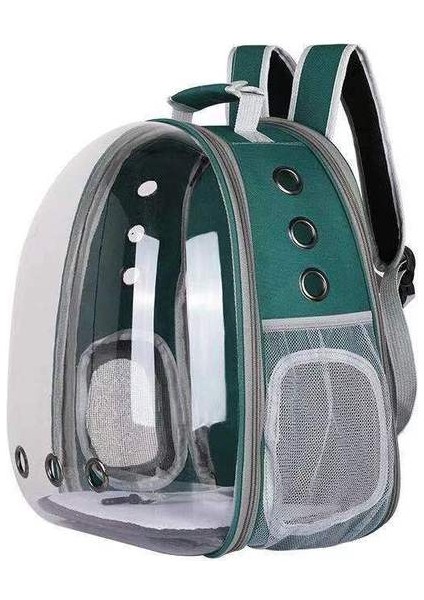 Harcanan Yeşil L Kedi Çantası Şeffaf Genişleme Uzay Kapsülü Evcil Hayvan Çantası Teddy Taşınabilir Çanta Köpek Çantası Sırt Çantası Köpek Kedi Malzemeleri (Yurt Dışından)
