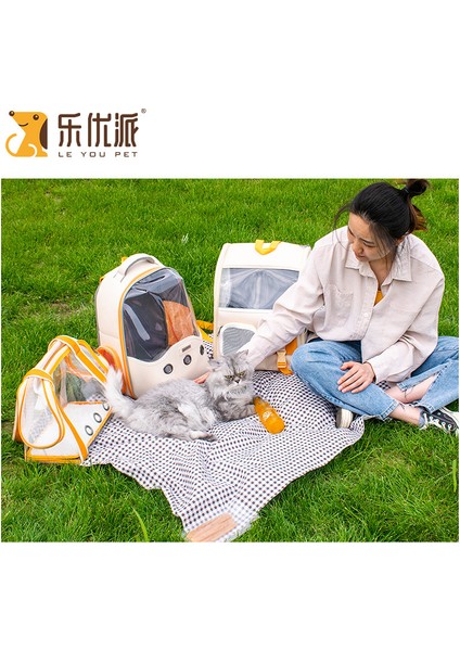 41X24.5X23CM Yeni Pet Kedi Çantası Nefes Taşınabilir Evcil Hayvan Taşıma Çantası Şeffaf Uzay Evcil Hayvan Sırt Çantası Açık Seyahat Sırt Çantası Kedi ve Köpek Için (Yurt Dışından) modelleri