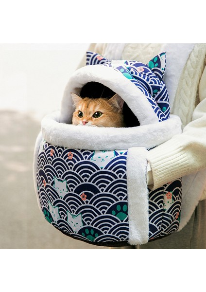 Dalgalanma M Sonbahar ve Kış Sıcak Kedi Çanta Sevimli Kedi Çanta Köpek Dışarı Sırt Çantası Sırt Çantası Çok Fonksiyonlu Pet Kedi Çantası (Yurt Dışından) fiyatları