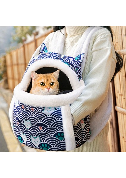 Dalgalanma M Sonbahar ve Kış Sıcak Kedi Çanta Sevimli Kedi Çanta Köpek Dışarı Sırt Çantası Sırt Çantası Çok Fonksiyonlu Pet Kedi Çantası (Yurt Dışından) fırsatları