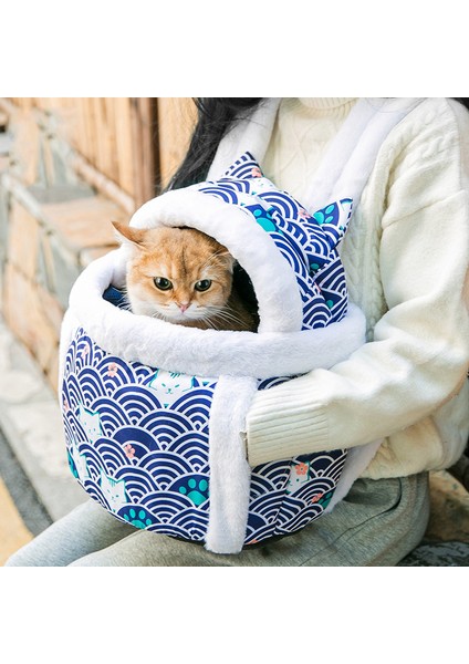 Dalgalanma M Sonbahar ve Kış Sıcak Kedi Çanta Sevimli Kedi Çanta Köpek Dışarı Sırt Çantası Sırt Çantası Çok Fonksiyonlu Pet Kedi Çantası (Yurt Dışından) indirimleri